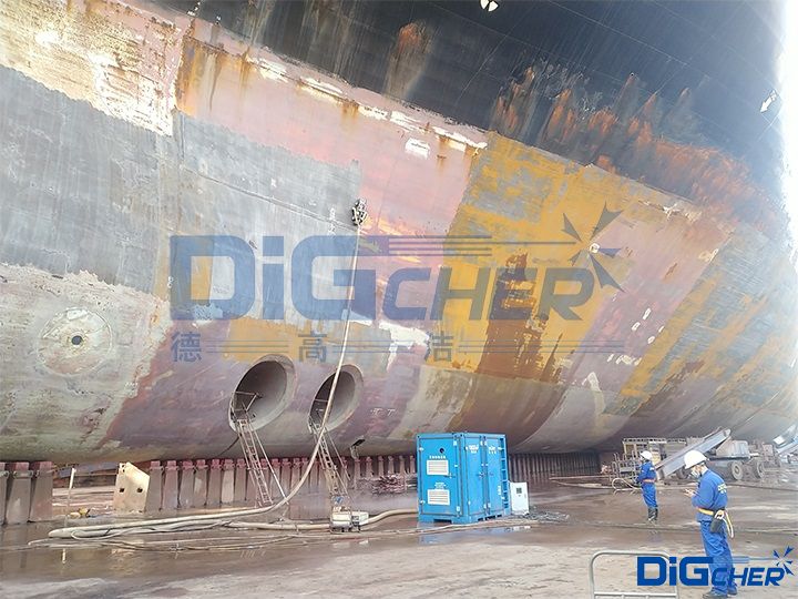 CR4D船舶除銹爬壁機(jī)器人弧面作業(yè)