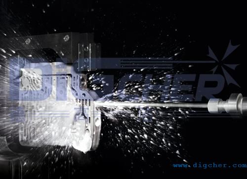 高壓水射流高速沖擊