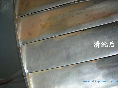 汽輪機(jī)葉片清洗后