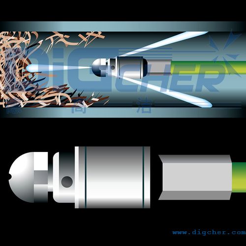 高壓水射流旋削清垢技術